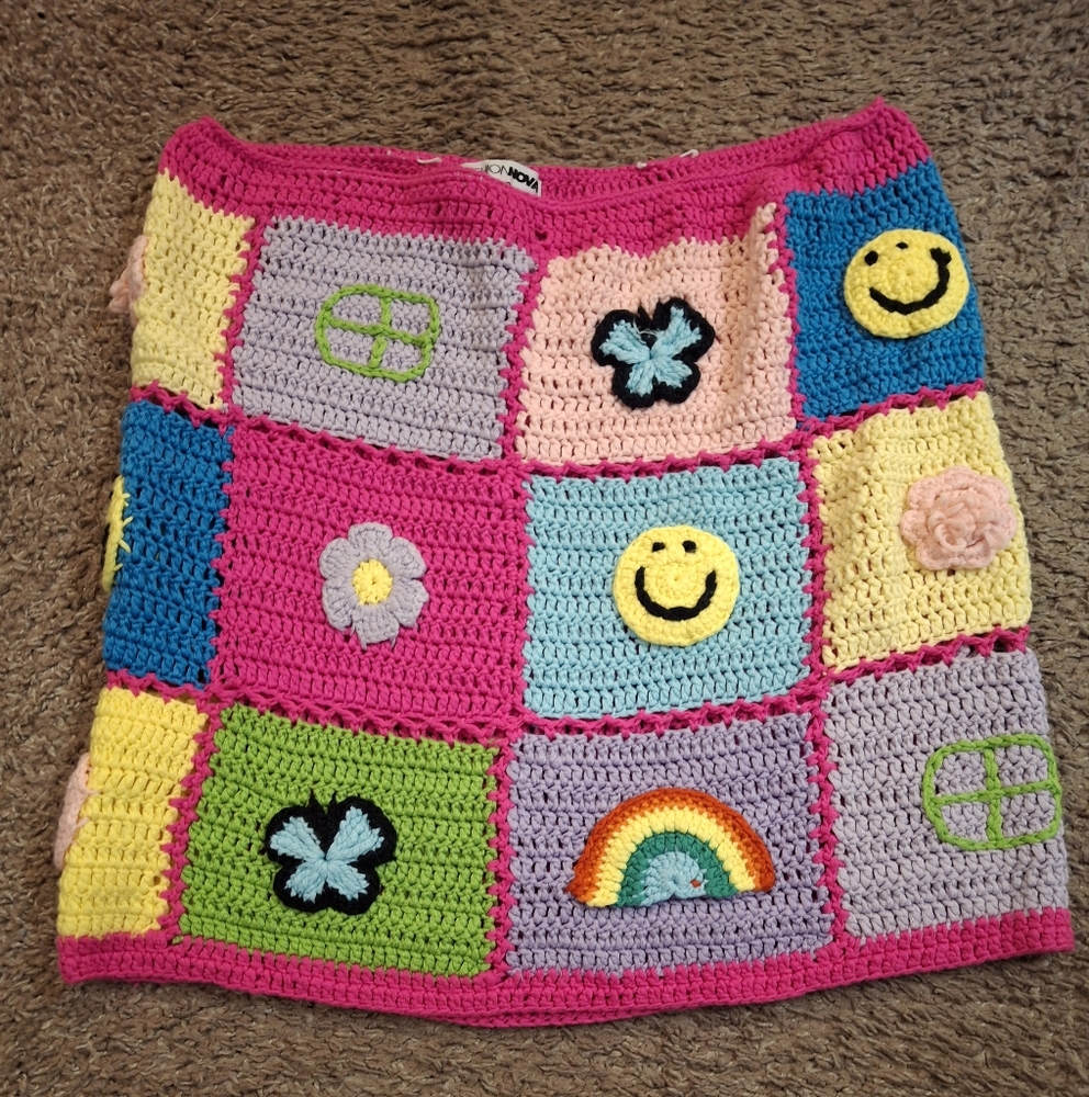 Cute Fashion Nova Sunshine Paradise Crochet Fuchsia Pink